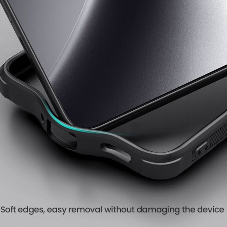Пластиковый чехол NILLKIN Frosted Shield Pro для Xiaomi 14T - Black: фото 9 из 12
