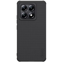 Пластиковый чехол NILLKIN Frosted Shield Pro для Xiaomi 14T - Black: фото 1 из 12