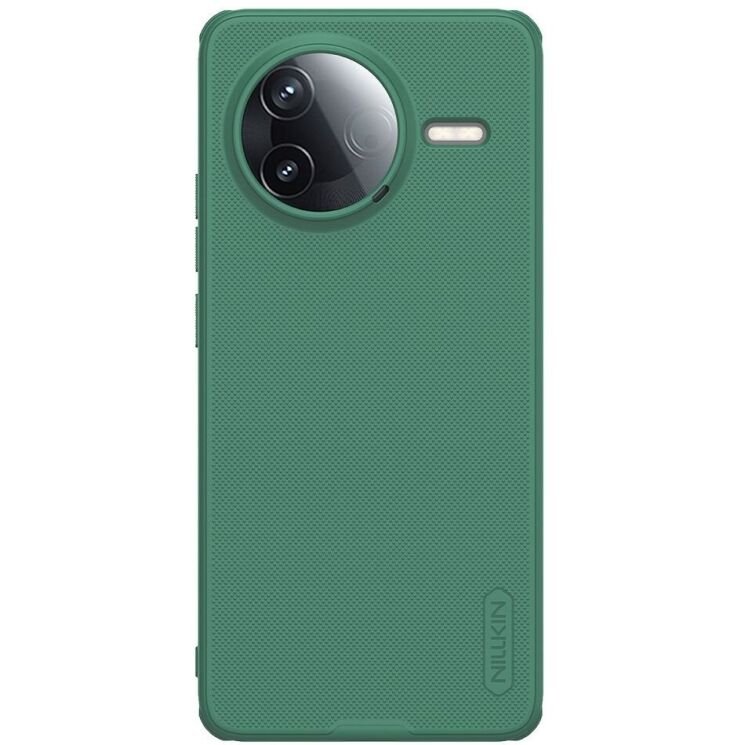 Пластиковый чехол NILLKIN Frosted Shield Pro для Xiaomi Poco F7 Pro - Green: фото 1 из 19