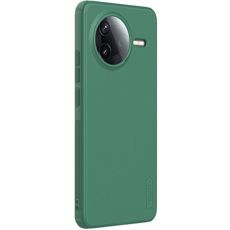 Пластиковый чехол NILLKIN Frosted Shield Pro для Xiaomi Poco F7 Pro - Green: фото 2 из 19