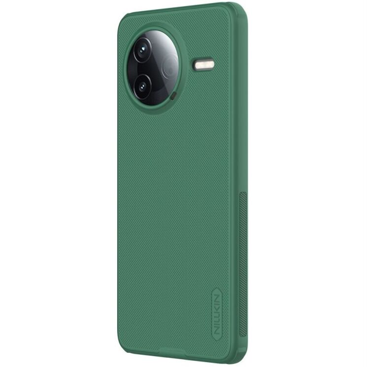 Пластиковый чехол NILLKIN Frosted Shield Pro для Xiaomi Poco F7 Pro - Green: фото 3 из 19