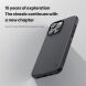 Пластиковий чохол NILLKIN Frosted Shield Pro Magnetic для Apple iPhone 16 Pro - Black (360554B). Фото 7 з 18