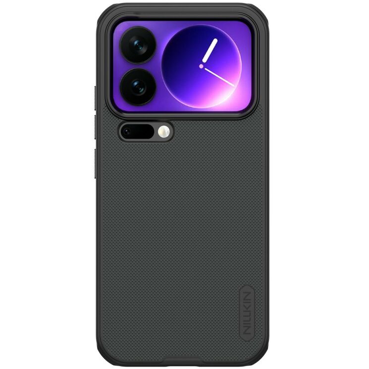 Защитный (PC+TPU) чехол NILLKIN Frosted Shield Pro Magnetic для Xiaomi 17 Pro - Black: фото 1 из 20