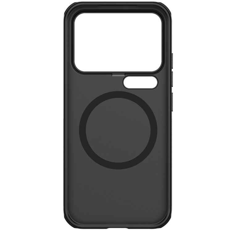 Защитный (PC+TPU) чехол NILLKIN Frosted Shield Pro Magnetic для Xiaomi 17 Pro - Black: фото 5 из 20