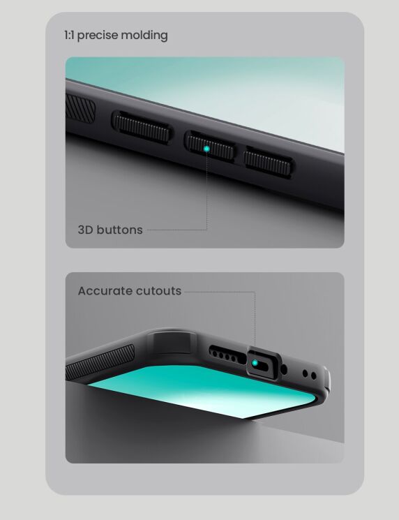 Защитный (PC+TPU) чехол NILLKIN Frosted Shield Pro Magnetic для Xiaomi 17 Pro - Black: фото 18 из 20