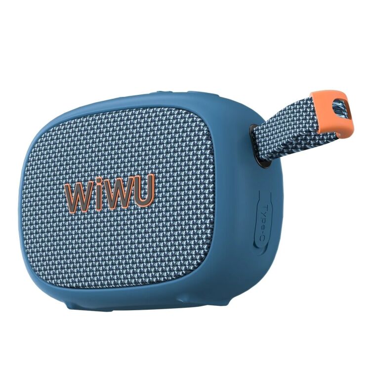 Портативная акустика WiWU H1 GO Fun - Blue (981394L) Портативная акустика WiWU H1 GO Fun - Blue: фото 3 из 7