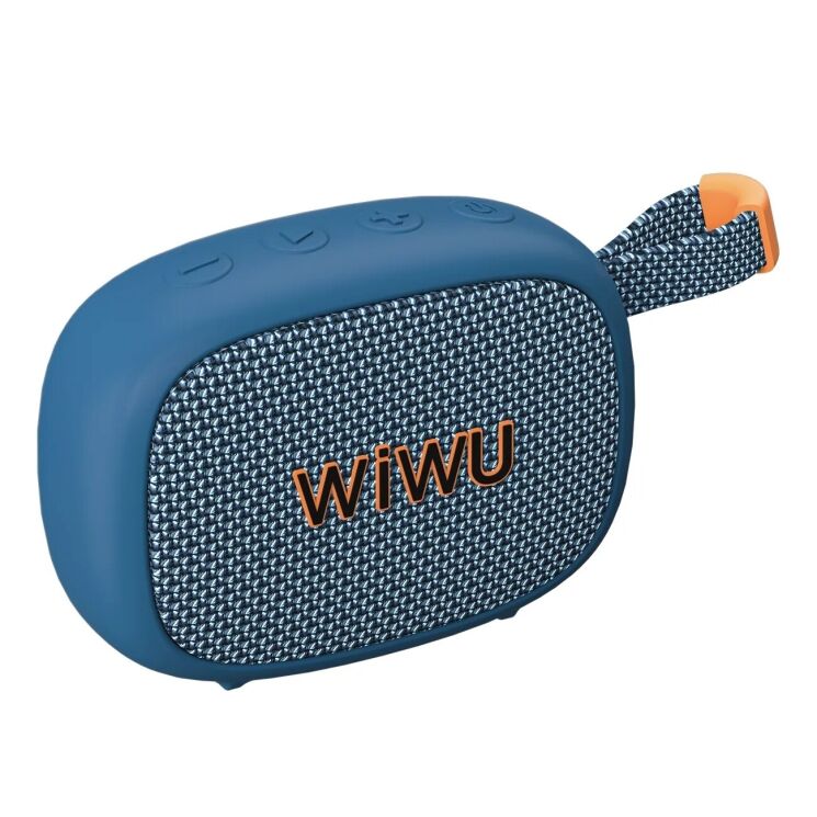 Портативная акустика WiWU H1 GO Fun - Blue (981394L) Портативная акустика WiWU H1 GO Fun - Blue: фото 2 из 7
