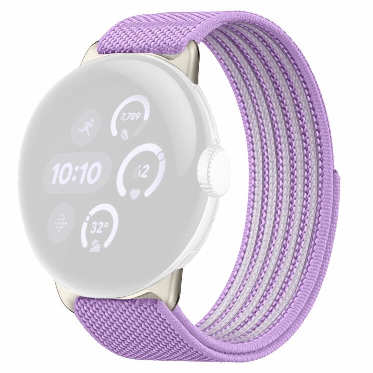 Ремешок Deexe Active Band для Google Pixel Watch 5 / 4 / 3 / 2 / 1 (41mm) - Purple: фото 1 из 4