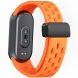 Ремешок Deexe Astra Strap для Xiaomi Mi Smart Band 8 / 9 - Orange (326048O). Фото 1 из 9