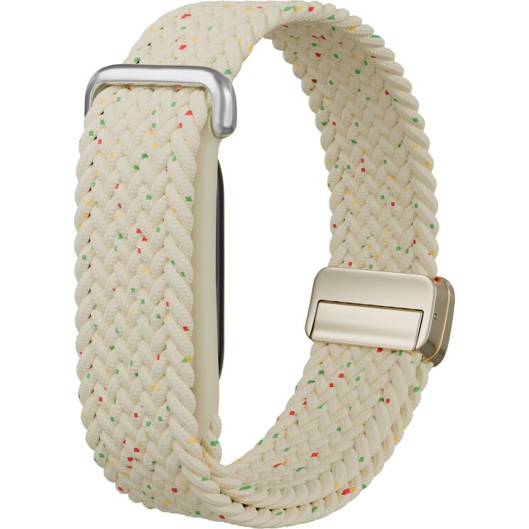Ремешок Deexe Braided Loop для Google Fitbit Air - Pink / Starlight: фото 1 из 3
