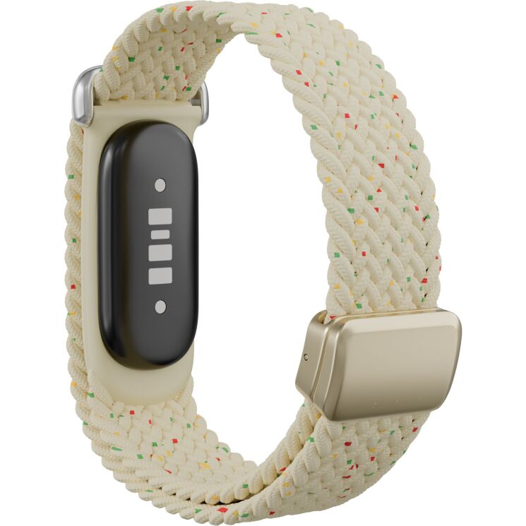Ремешок Deexe Braided Loop для Google Fitbit Air - Pink / Starlight: фото 3 из 3
