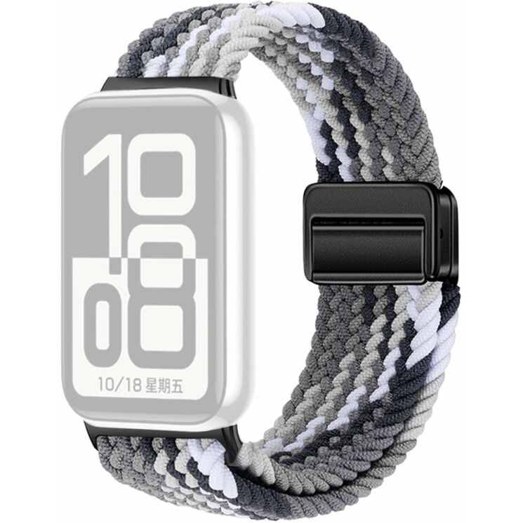 Ремінець Deexe Braided Loop для Honor Band 11 / 11 Pro - Light Coffee: фото 1 з 6