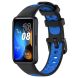 Ремешок Deexe Dot Color для Huawei Band 8 / 9 - Black / Blue (328510BL). Фото 1 из 6
