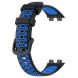 Ремешок Deexe Dot Color для Huawei Band 8 / 9 - Black / Blue (328510BL). Фото 3 из 6