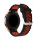 Ремешок Deexe Dual Color для Samsung Galaxy Watch 42mm / Watch 3 41mm - Black/Red (116903BR). Фото 2 из 4
