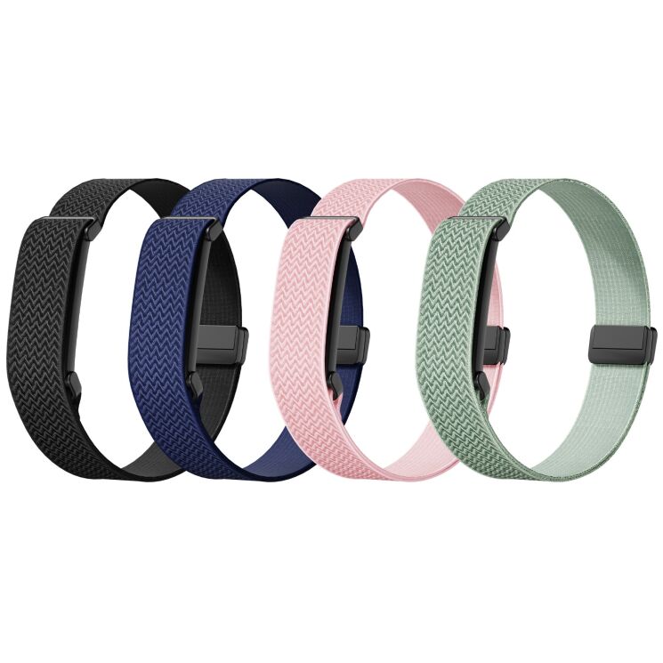 Ремешок Deexe Herring Weave для Google Fitbit Air - Black (258021B) Ремешок Deexe Herring Weave для Google Fitbit Air - Black: фото 2 из 4