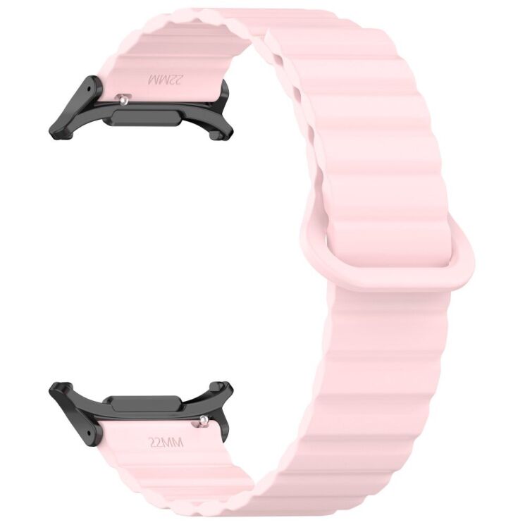 Ремешок Deexe Magnetic Band для Samsung Galaxy Watch Ultra (47mm) - Pink: фото 3 из 7