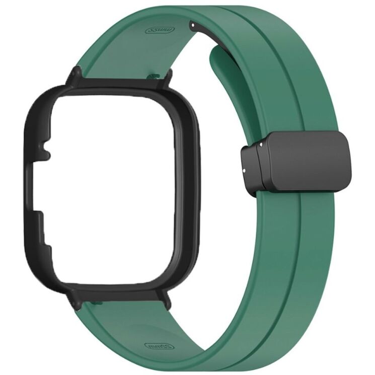 Ремешок Deexe Magnetic Braselet для Xiaomi Redmi Watch 3 - Army Green: фото 3 из 3