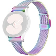 Ремешок Deexe Milanese Bracelet для Samsung Galaxy Watch 4 / 4 Classic / 5 / 5 Pro / 6 / 6 Classic / 7 / FE - Multicolor: фото 1 из 7