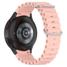 Ремешок Deexe Ocean Strap для Samsung Galaxy Watch 4 / 5 / 6 / 7 / FE (40mm) - Pink: фото 1 из 7