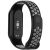 Ремешок Deexe Dual Color для Xiaomi Mi Smart Band 8 / 9 - Black / Grey: фото 1 из 7