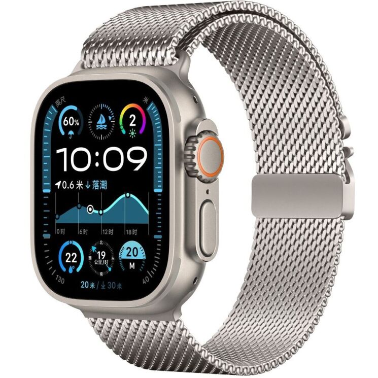 Ремінець Deexe Polaris Strap для Apple Watch 42 (Series 10) / 41 / 40 / SE 40 / 38 - Starlight: фото 2 з 12