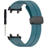 Ремешок Deexe Soft Line для Xiaomi Amazfit T-ReX 3 - Rock Cyan: фото 1 из 3