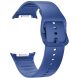 Ремешок Deexe Soft Silicone для Samsung Galaxy Watch 8 (40/44mm) / 8 Classic - Sapphire (384153DB). Фото 1 из 6