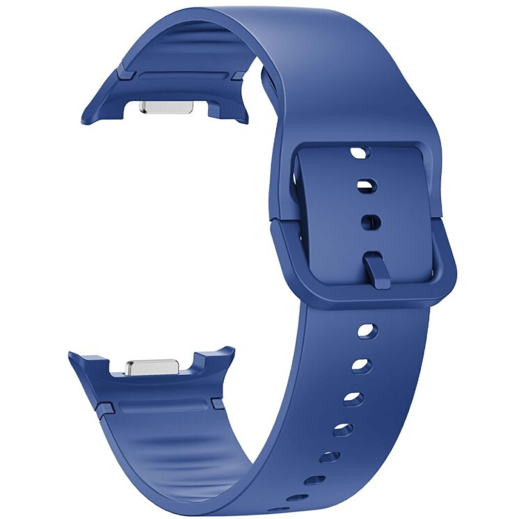 Ремешок Deexe Soft Silicone для Samsung Galaxy Watch 8 (40/44mm) / 8 Classic - Sapphire: фото 1 из 6