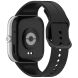 Ремешок Deexe Soft Silicone для Xiaomi Redmi Watch 4 / 5 / Mi Smart Band 8 Pro / Band 9 Pro - Black (370309B). Фото 1 из 9