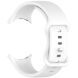 Ремешок Deexe Soft Touch для Google Pixel Watch / Watch 2 / Watch 3 (41mm) - White (311722W). Фото 3 из 4