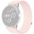 Ремешок Deexe Soft Weave для Google Pixel Watch 4 / 3 / 2 / 1 (41mm) - Pink: фото 1 из 5