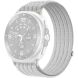 Ремешок Deexe Soft Weave для Samsung Galaxy Watch 8 (40/44mm) / 8 Classic - Grey (384035H). Фото 1 из 5