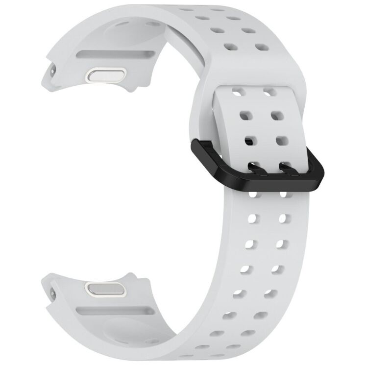 Ремінець Deexe Sport Loop для Samsung Galaxy Watch 4 / 5 / 6 / 7 / FE (40mm) - Grey: фото 3 з 12