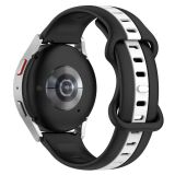 Ремешок Deexe Sport Strap для часов с шириной крепления 20мм - Black / White: фото 1 из 5