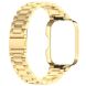 Ремешок Deexe Stainless Steel для Xiaomi Redmi Watch 3 Active / 3 Lite - Gold (332108F). Фото 3 из 8