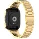 Ремешок Deexe Stainless Steel для Xiaomi Redmi Watch 3 Active / 3 Lite - Gold (332108F). Фото 4 из 8