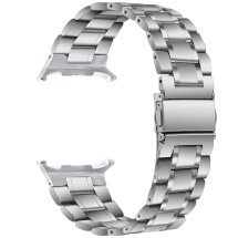 Ремешок Deexe Stainless Steel Strap для Samsung Galaxy Watch Ultra (2025) - Silver: фото 1 из 6