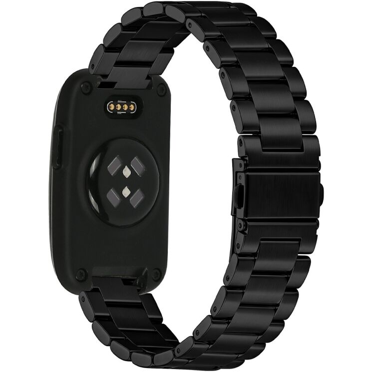 Ремінець Deexe Steel Strap для Garmin CIRQA - Black (362604B) Ремінець Deexe Steel Strap для Garmin CIRQA - Black: фото 2 з 7