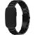 Ремінець Deexe Steel Strap для Garmin CIRQA - Black: фото 1 з 7