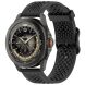 Ремінець Deexe Stellar Strap для годинників з шириною кріплення 22мм - Black (895539B). Фото 4 з 6