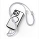 Ремінець для смартфона Deexe Plaz Series - Grey (983024H). Фото 2 з 13
