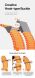 Ремінець DUX DUCIS YC Series для годинників з шириною кріплення 20мм - Orange (895443O). Фото 10 з 16