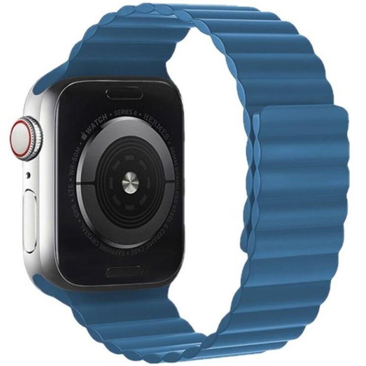 Ремешок Hoco WA07 для Apple Watch 46 / 45 / 44 / SE 44 / 42 (Series 1-3) / Ultra / Ultra 2 - Blue: фото 1 из 5