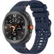 Ремешок Reframe Holes Design для Samsung Galaxy Watch 8 (40/44mm) / 8 Classic - Midnight Blue (384116MB). Фото 2 из 7