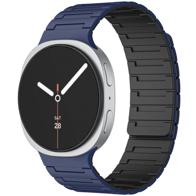 Ремінець Reframe Magnetic Band для Samsung Galaxy Watch 8 (40/44mm) / 8 Classic - Dark Blue / Black: фото 3 з 4
