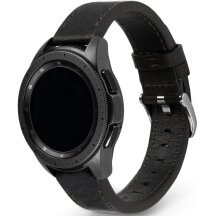 Ремінець Ringke Leather One Classic для годинників з шириною кріплення 22мм (8809758103122) - Black: фото 1 з 13