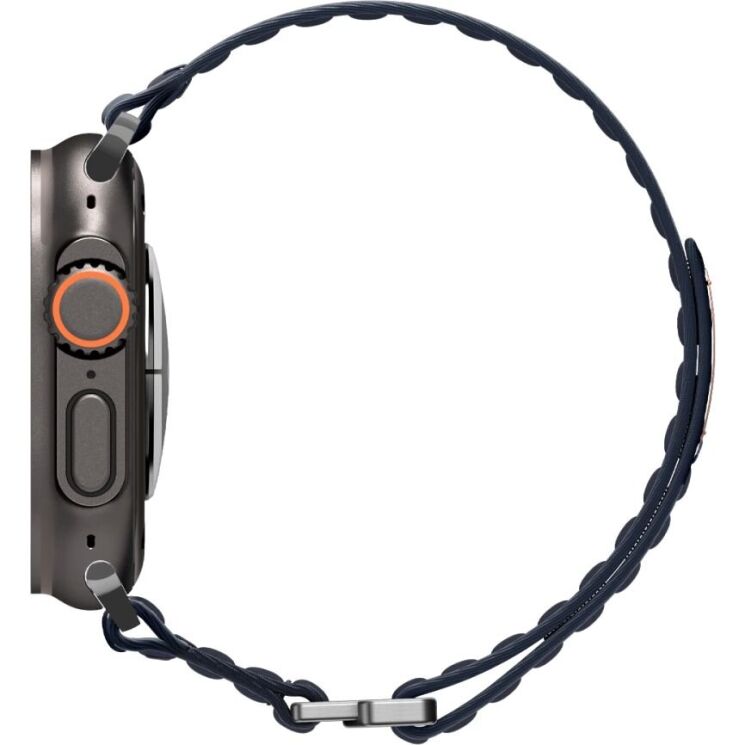 Ремінець Spigen WBF0 для Apple Watch 42 / 44 / SE 44 / 45 / Ultra / Ultra 2 / Ultra 3 (49mm) AMP10143 - Navy: фото 3 з 18