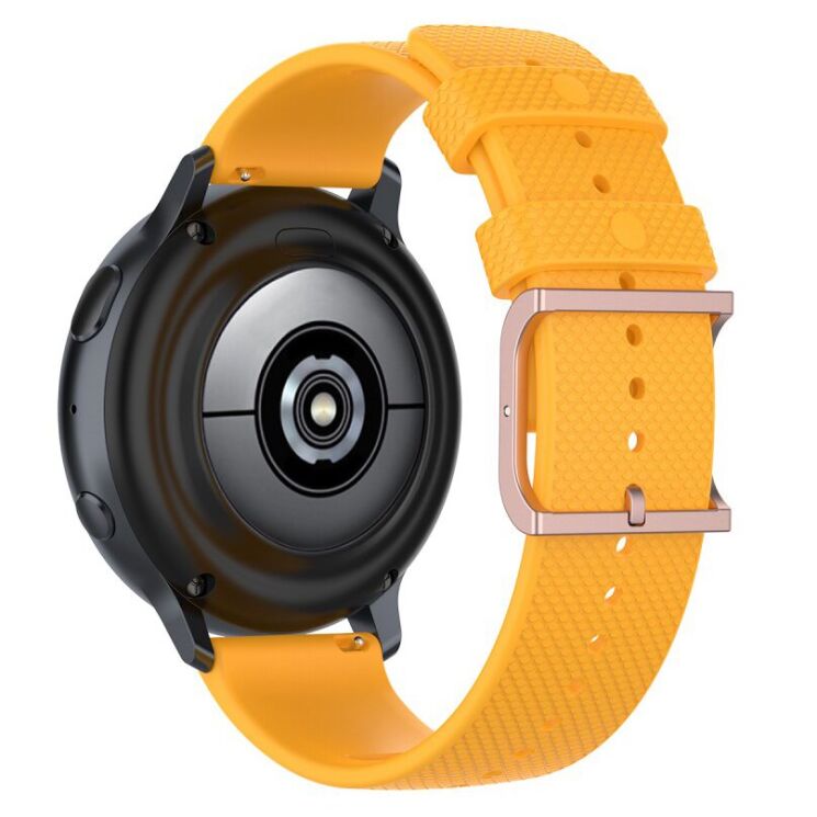 Ремешок UniCase Dot Pattern для Samsung Galaxy Watch 3 (41mm) - Yellow: фото 1 из 5