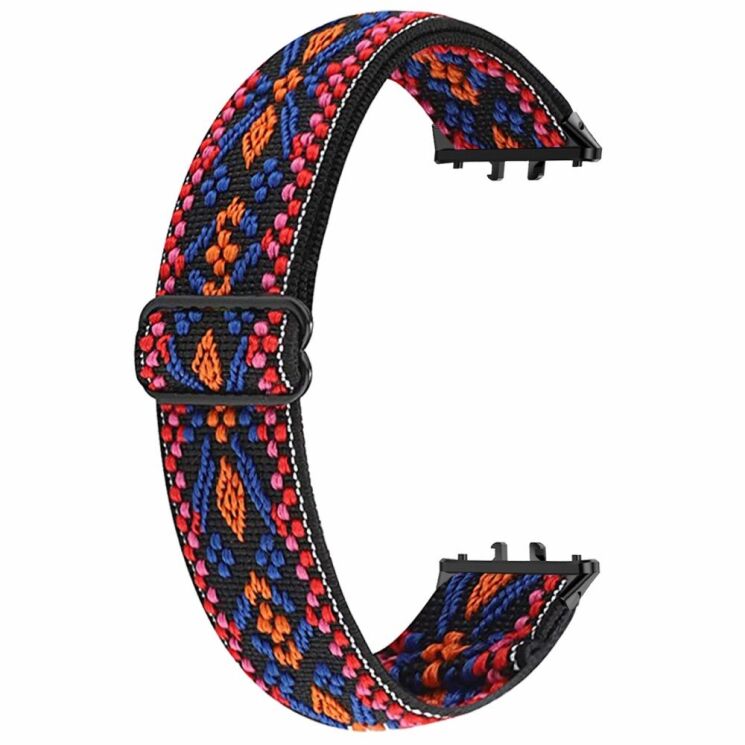 Ремінець UniCase Nylon для Samsung Galaxy Fit 3 - Orange Pink: фото 2 з 6